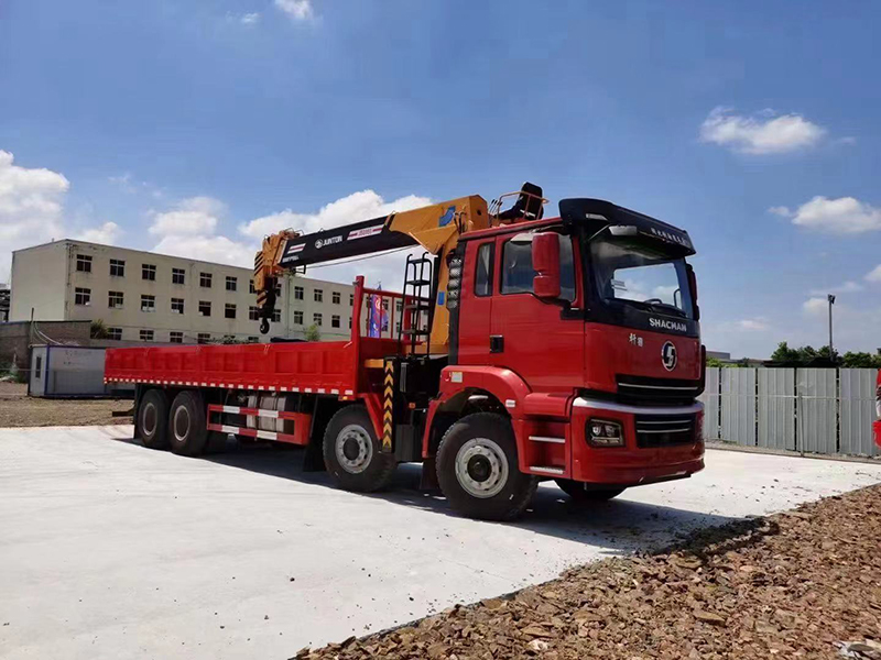 陜汽軒德前四后八隨車吊