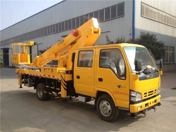 慶鈴雙排18米高空作業(yè)車