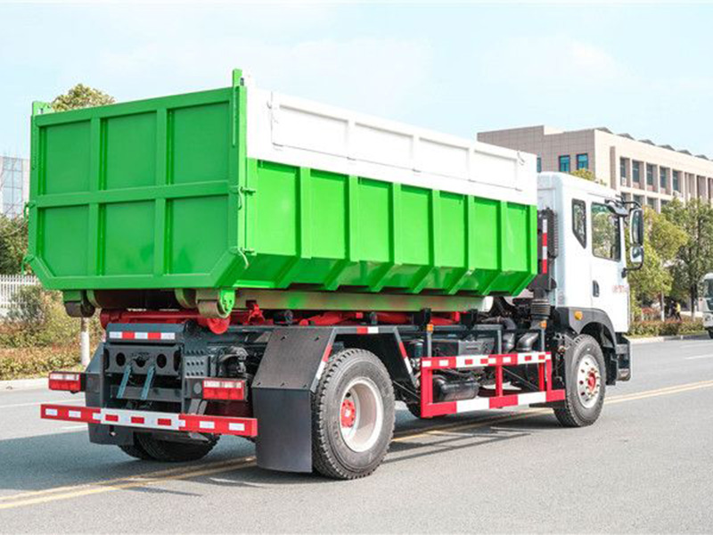東風(fēng)D9 10-14方勾臂垃圾車(chē)